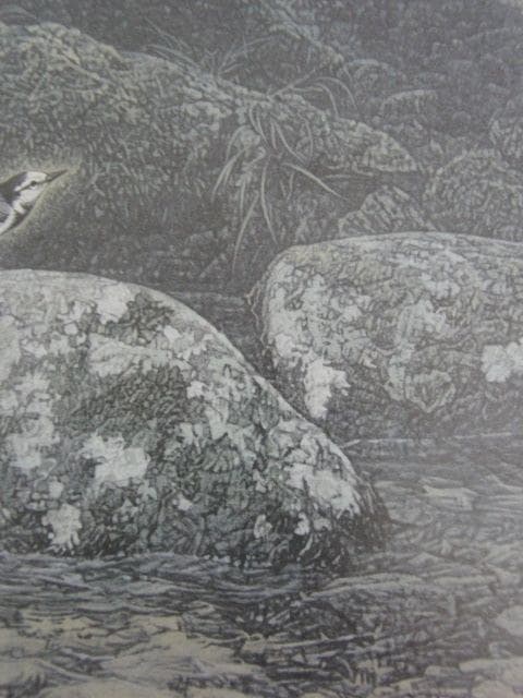 牛尾武、【蒼澄】、希少な額装用画集より、新品額装付、状態良好