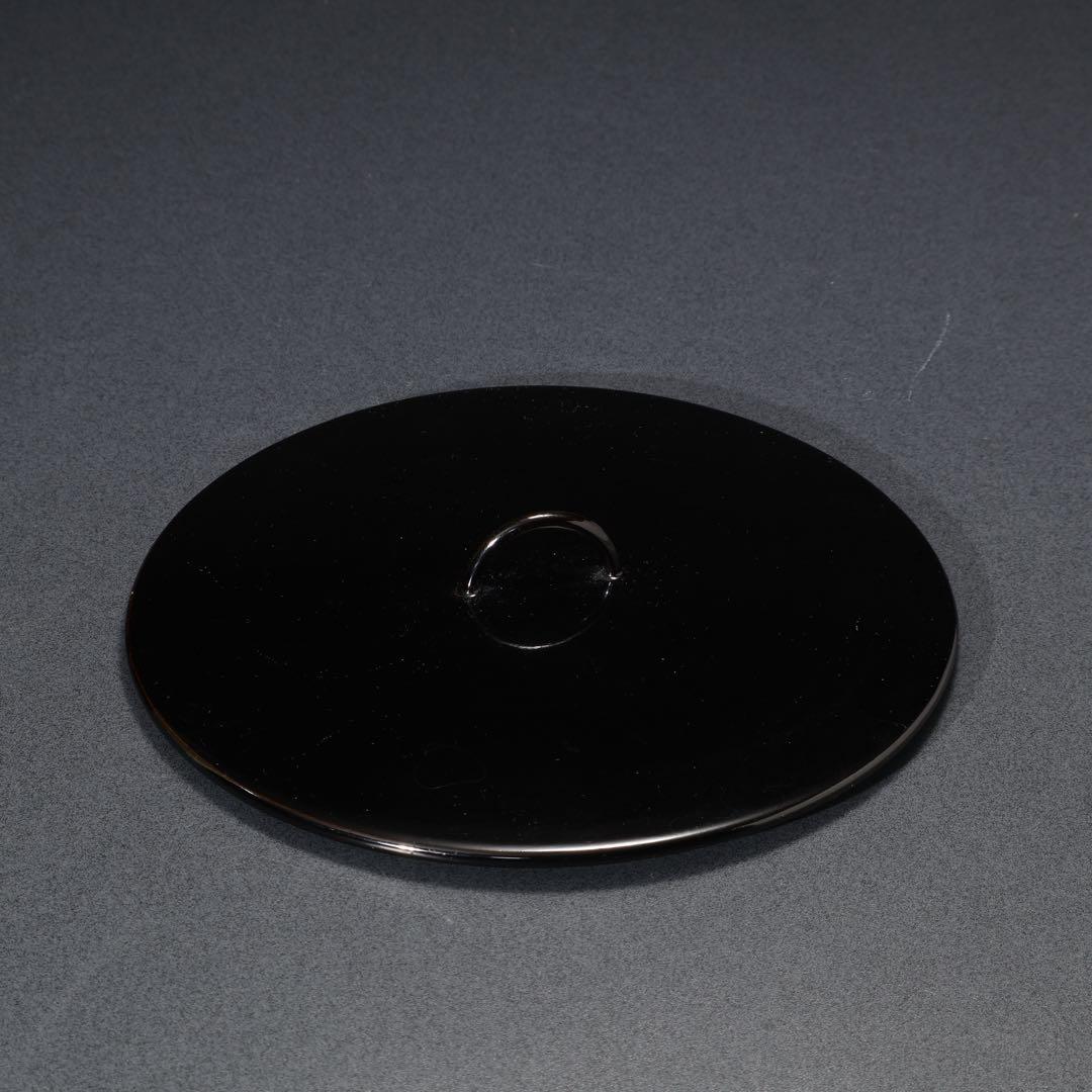 【茶道具】水指　黄交趾鳳凰文　勝見光山　共箱　6R1636ラ2