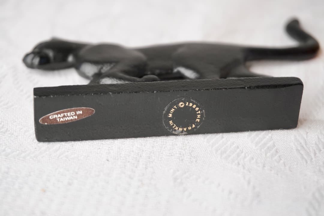 Franklin Mint Curio Cabinet Cats 9体セット