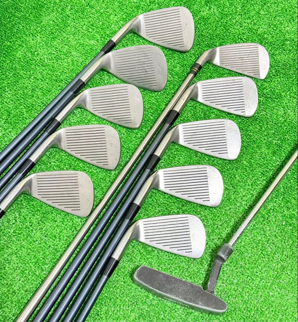 ミズノ マルマン 初心者 メンズ ゴルフクラブセット フルセット 一式