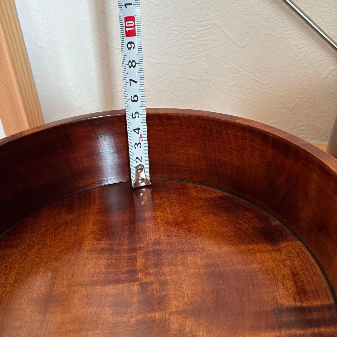 烏城彫　二段丸重　重箱　木の器　伝統工芸