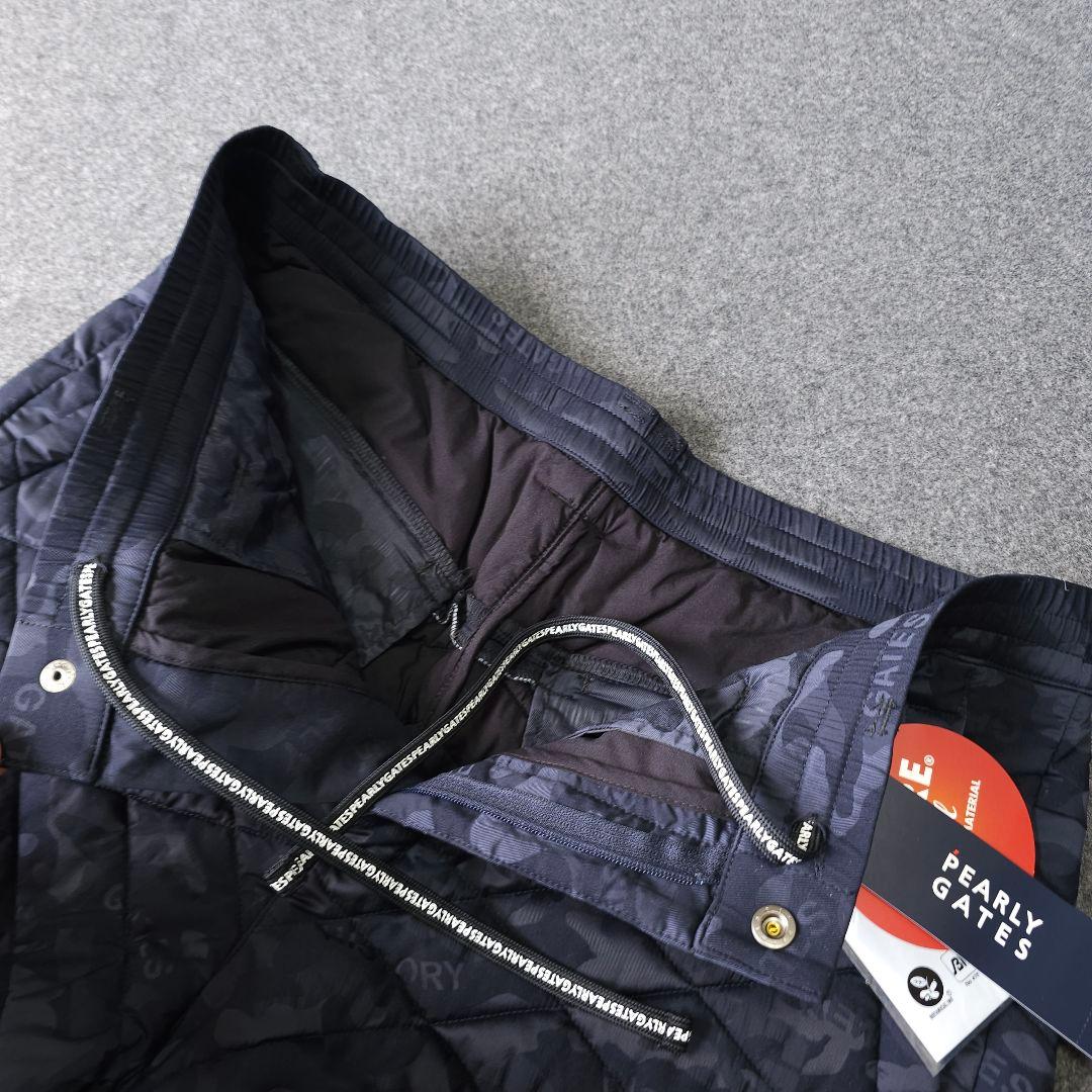 新品【パーリーゲイツ】2025年ストレッチ中綿ブルゾン×パンツ セットアップLL