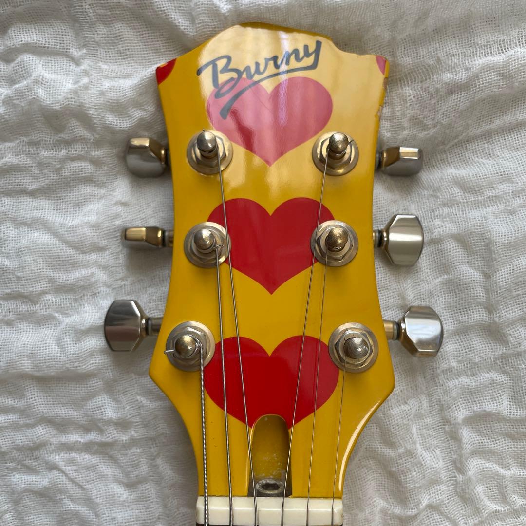 【希少】 Burny hide YH-JR ミニギター　ケースとストラップ付