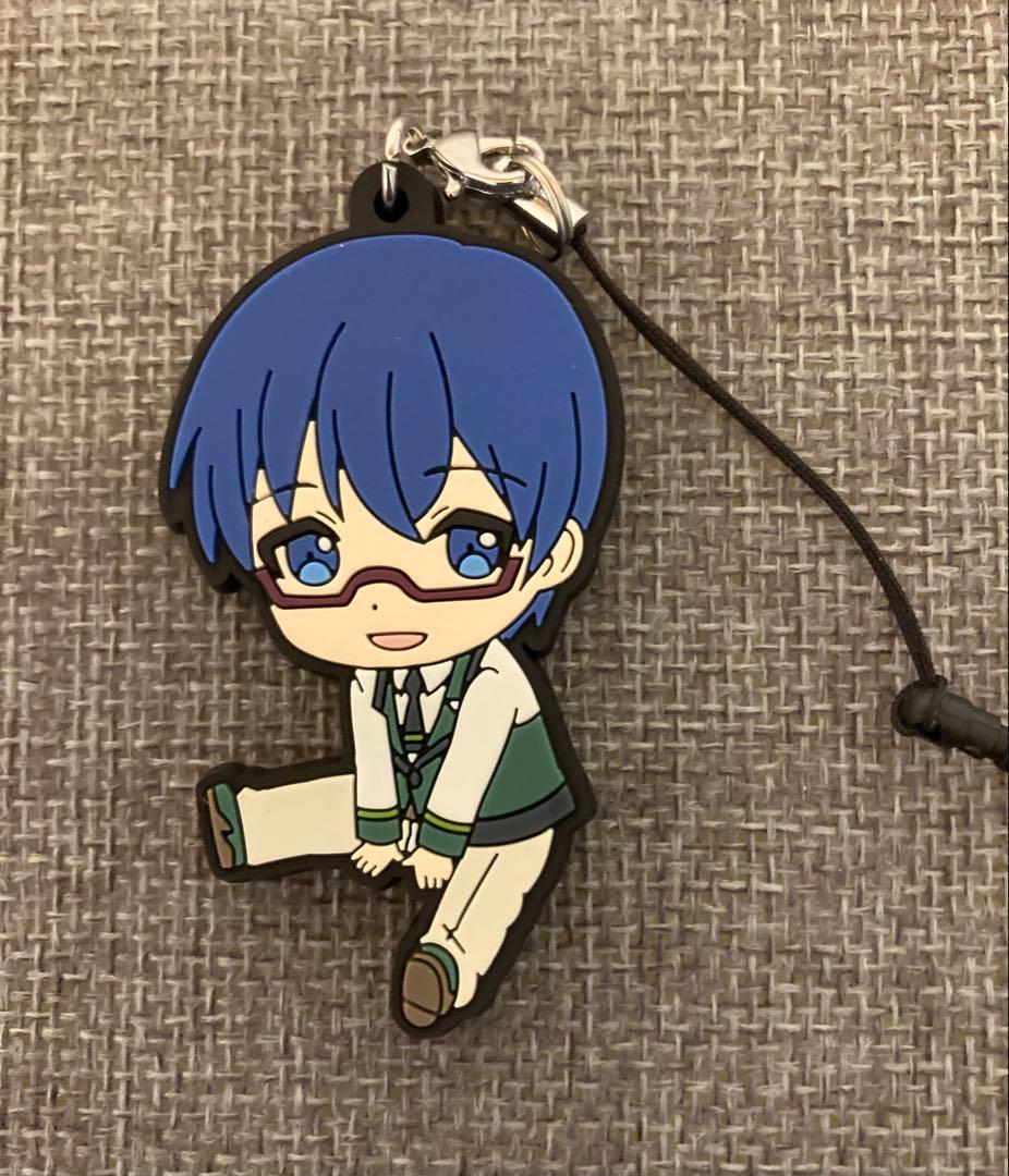 希少　プラスティックメモリーズ ぺたん娘 ラバーストラップ 8種類コンプリート