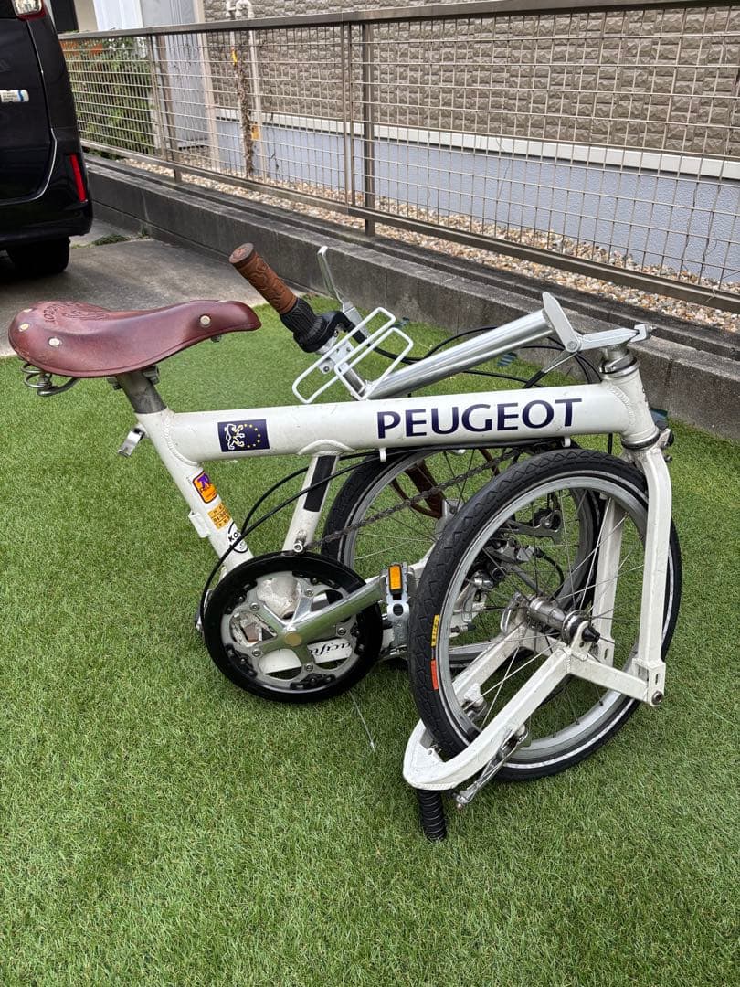 『本日限定』廃盤 プジョー パシフィックPEUGEOT折り畳み自転車 BD-1