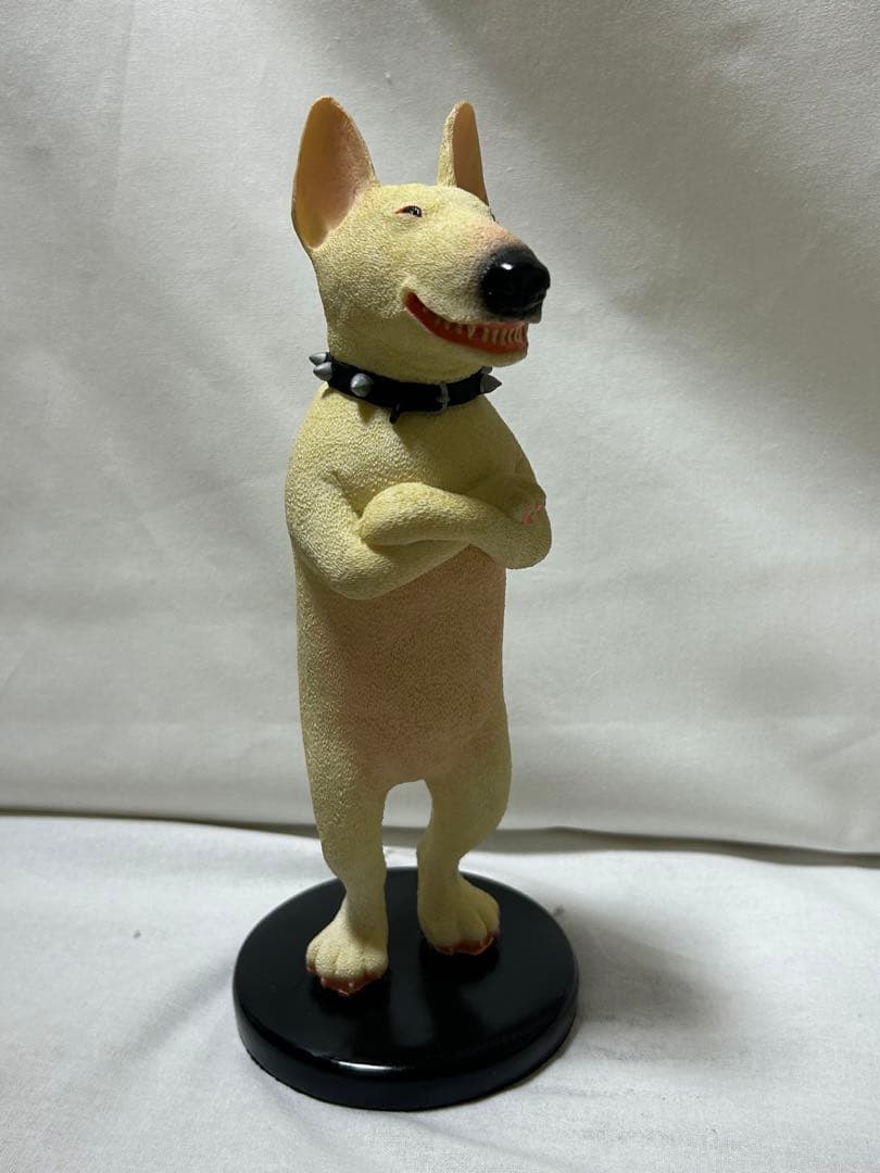 朝隈俊男コレクション 犬の留守番 ブルテリア フィギュア　新品