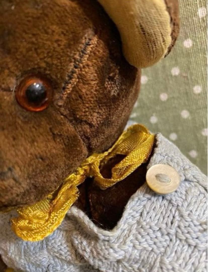 【希少】アンティークテディベア 1930年～1940年頃