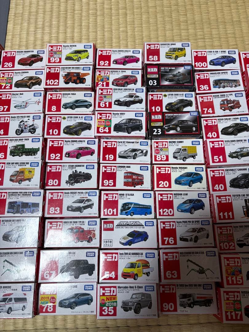 トミカ 80台 まとめ売り プレミアム有り