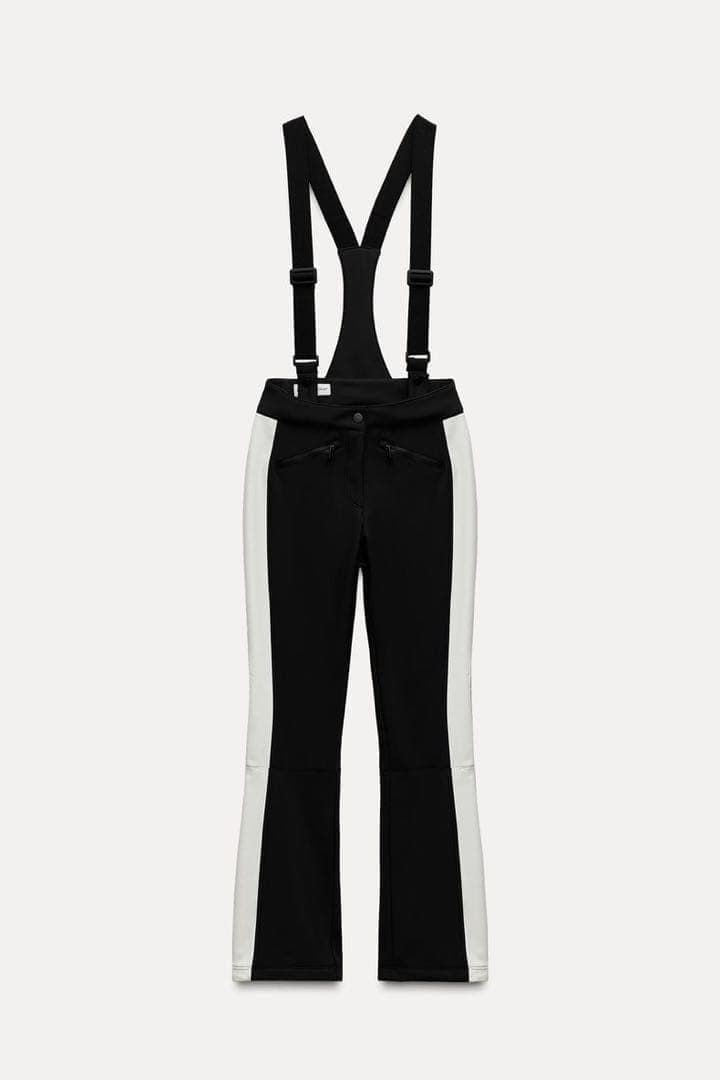 新品 ZARA 定価17,990円 サイドライン入フレアパンツ XS 完売品！