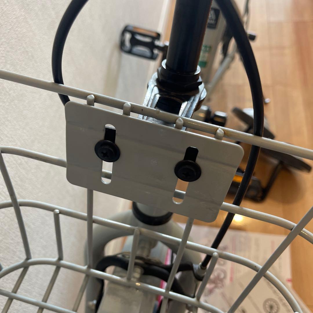 m&m's-83様　美品bikke 16インチ ブルーグレー子供用自転車補助輪付