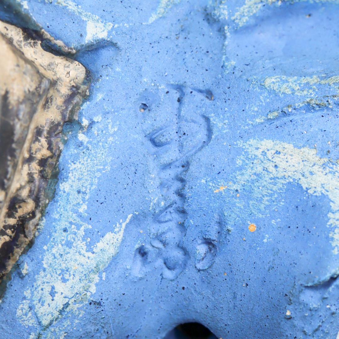 民芸 相撲 陶人形 置物 郷土玩具