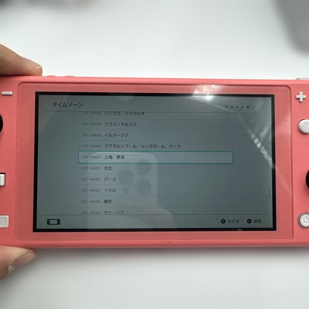 ④Nintendo Switch Lite ピンク 本体