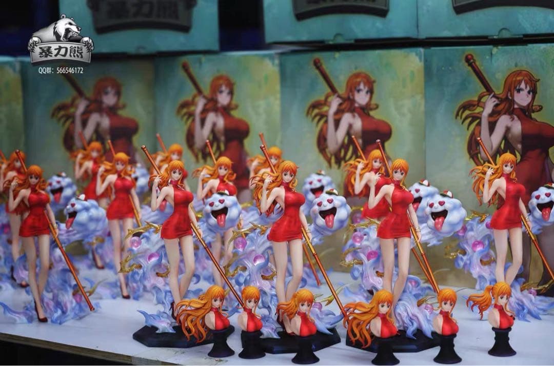 ワンピース ナミ ガレージキット フィギュア 1/8サイズ セクシーシリーズ