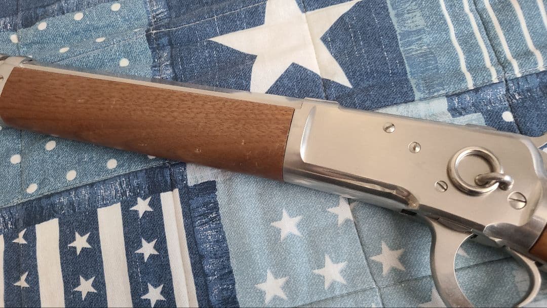 マルシン　ウィンチェスターM1892　ランダムカスタム ガスガン　シルバー