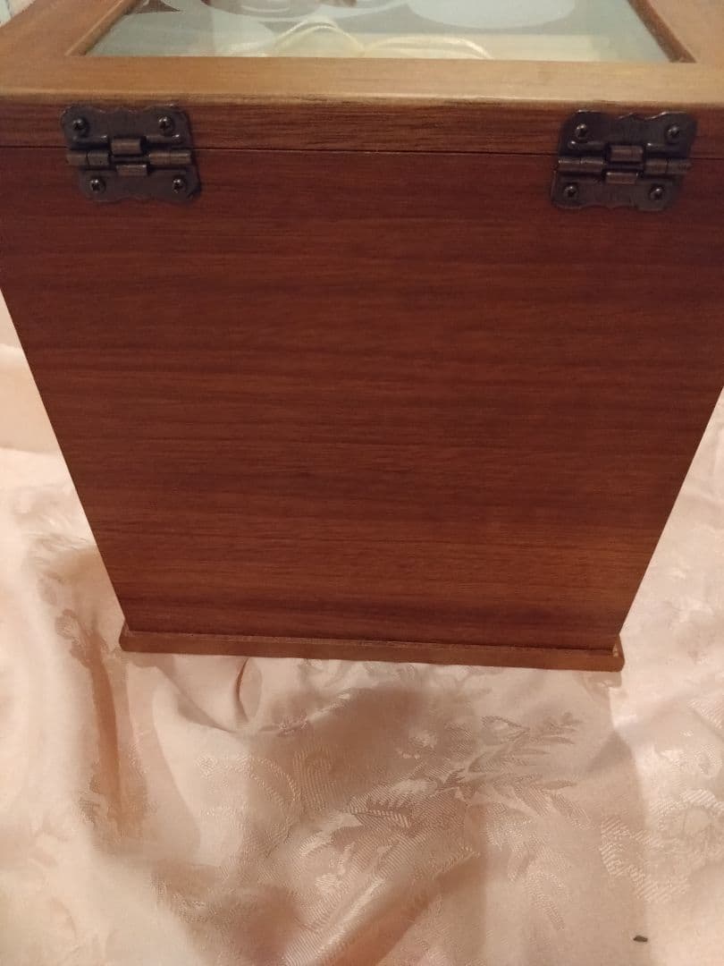 Disney★ミッキーマウス★木製３段アクセサリーケース