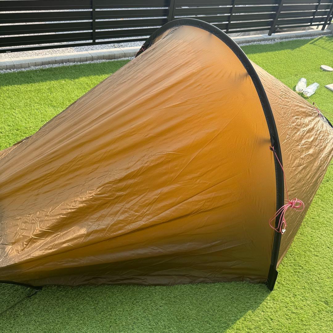 美品　ヒルバーグ アクト 純正フットプリント付き　Akto サンド