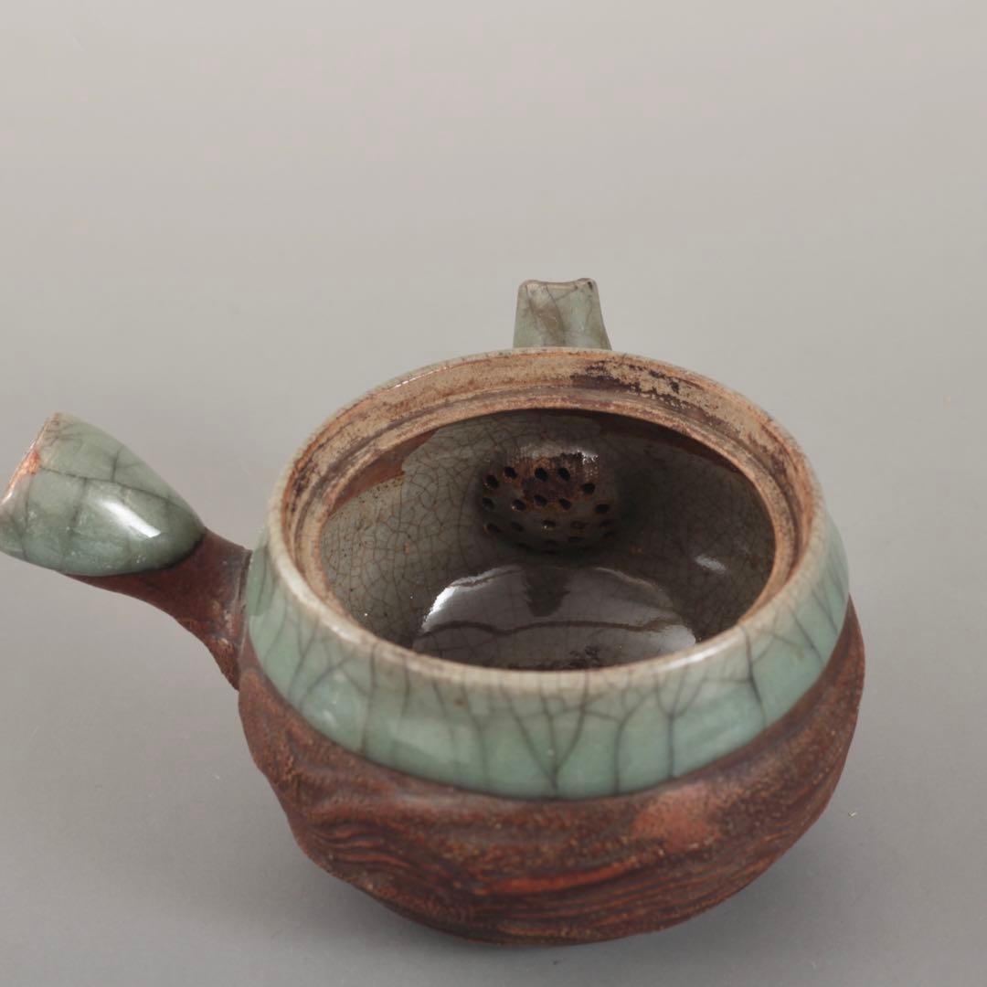 古作 大堀相馬焼 急須 煎茶道具 古美術 古道具 アンティーク
