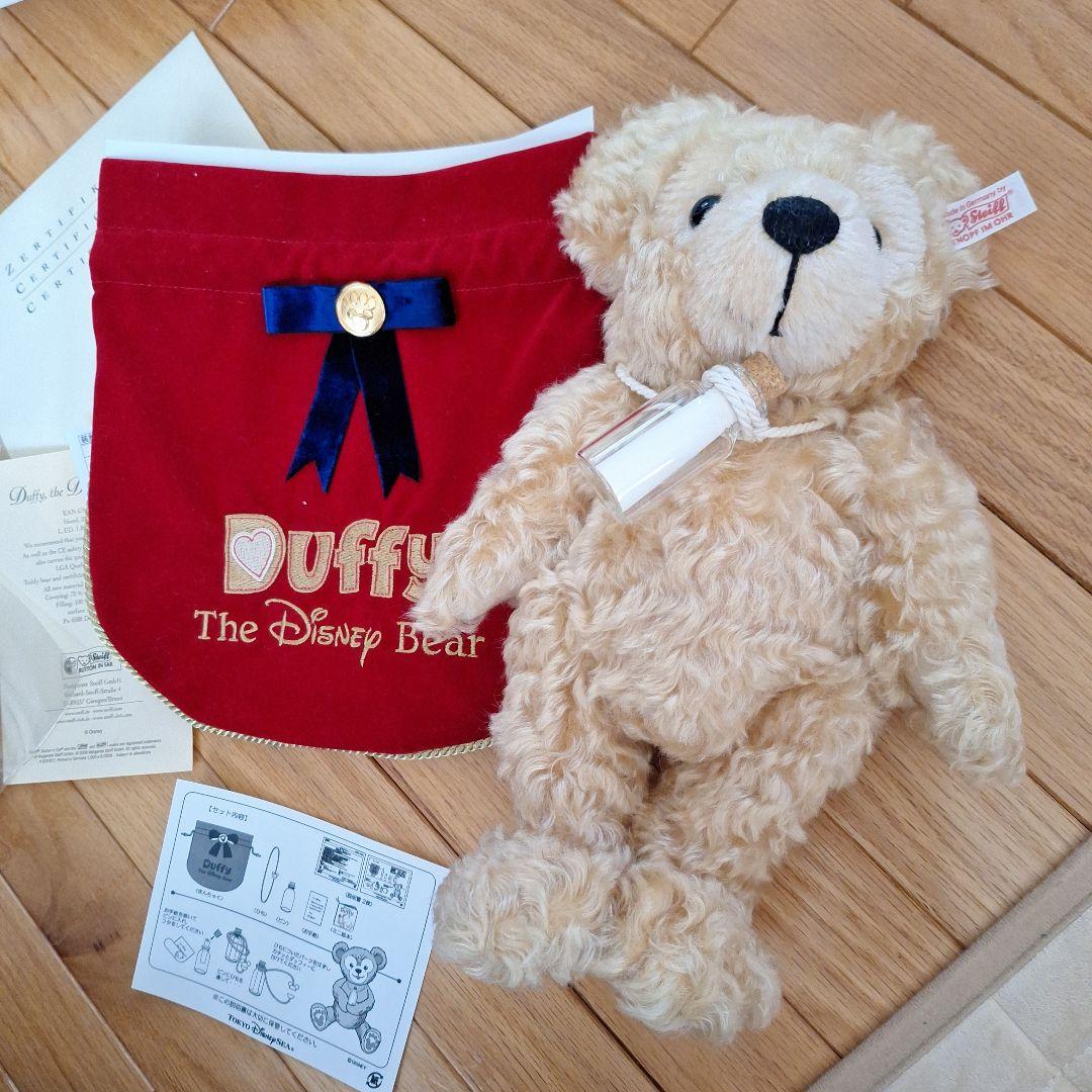 ダッフィー シュタイフ 東京ディズニーシー 5周年 1000体限定 レア