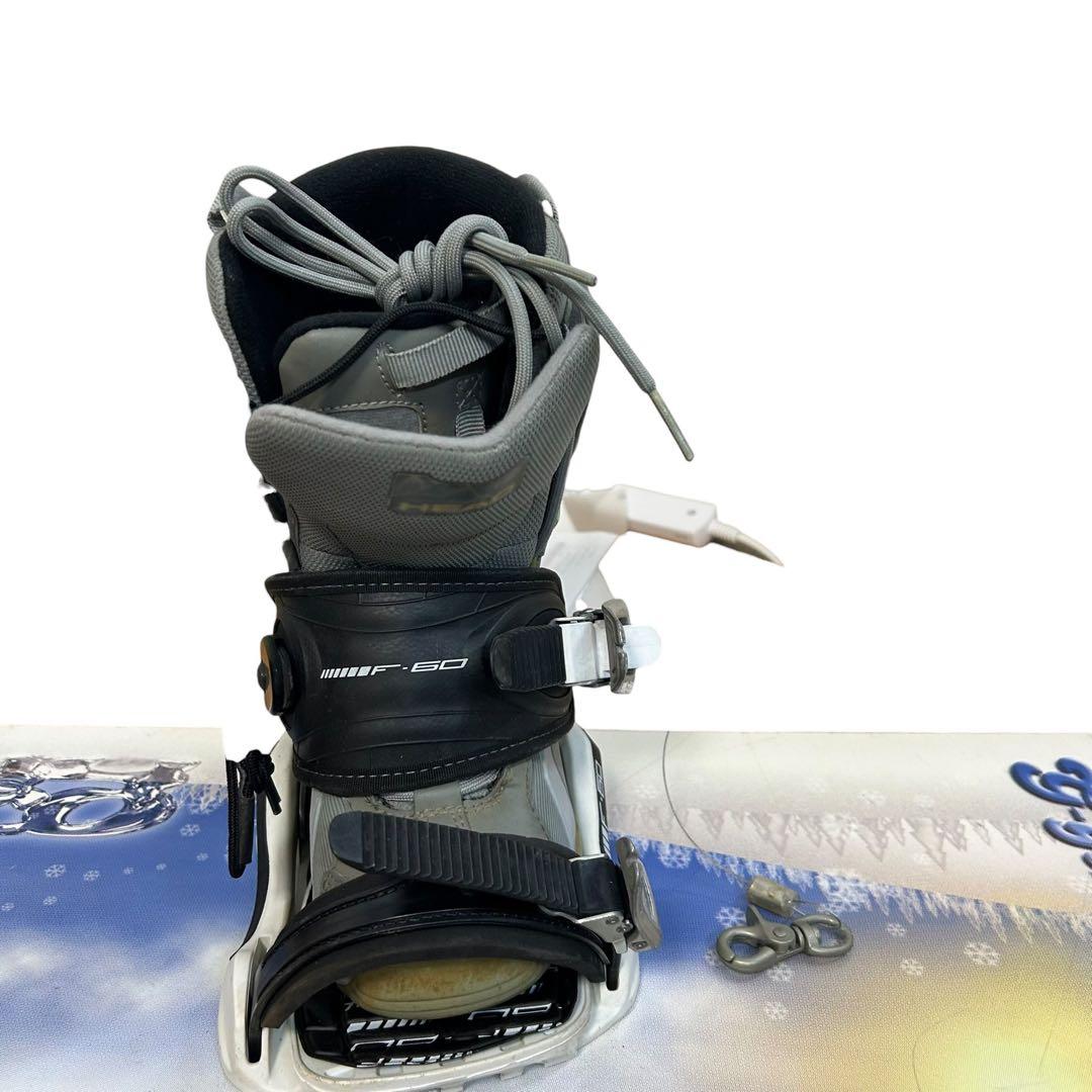 ②HEAD ブーツ20cm DRAKEバイン g-girls 144cm板セット