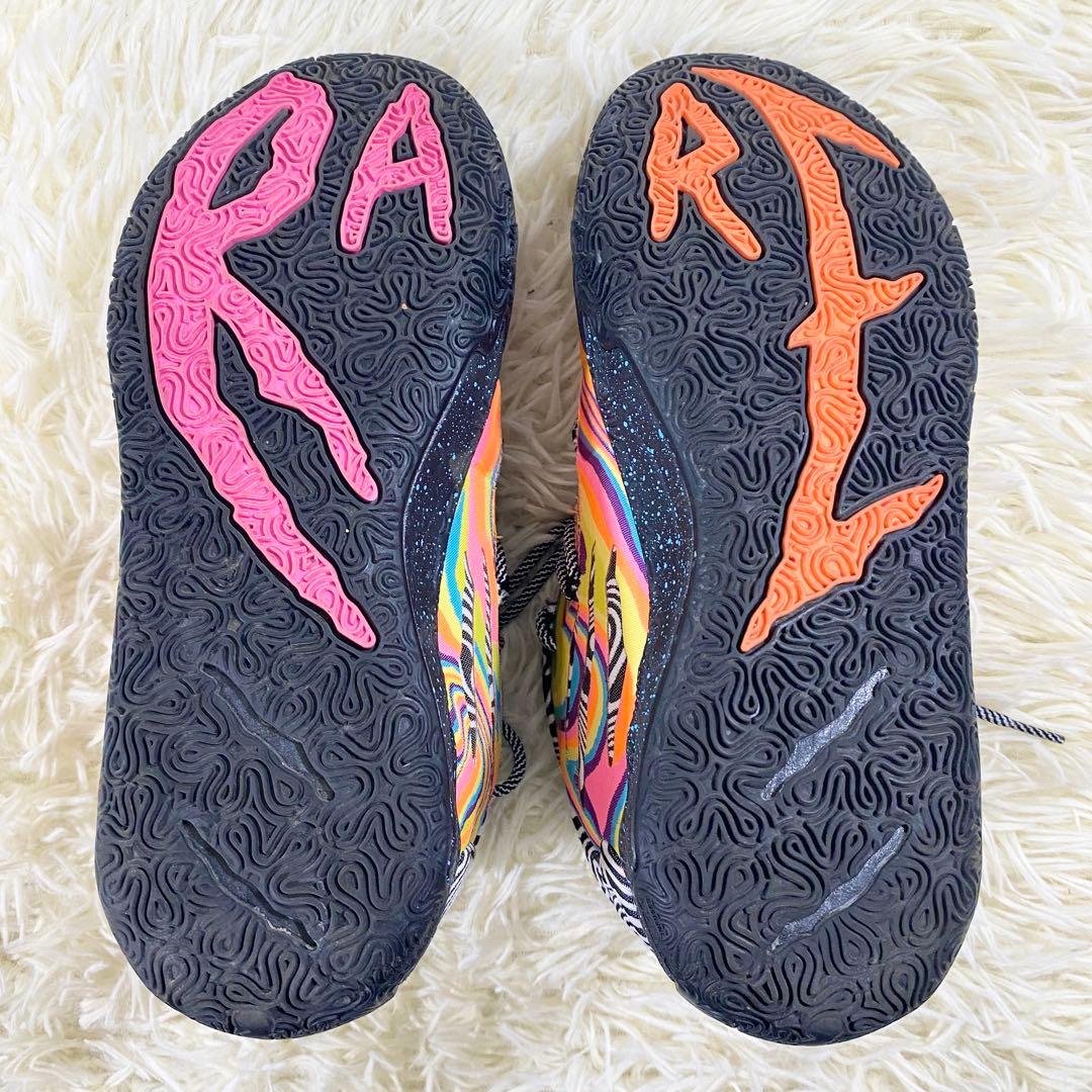 極美品　プーマ　MB.03　デクスターズ　ラボ　ラメロボール　マルチカラー　26