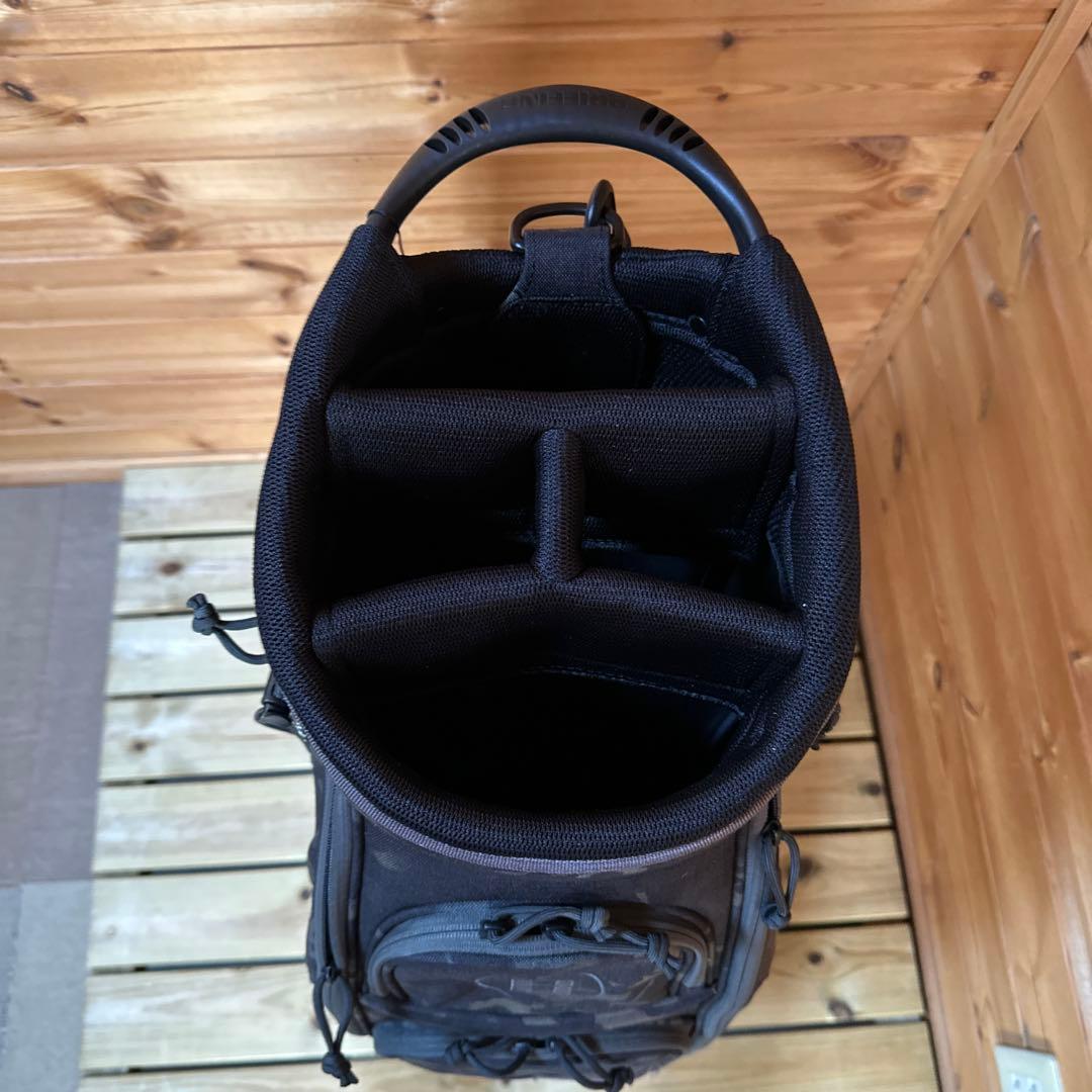 BRIEFING カモフラージュ キャディバッグ　美品