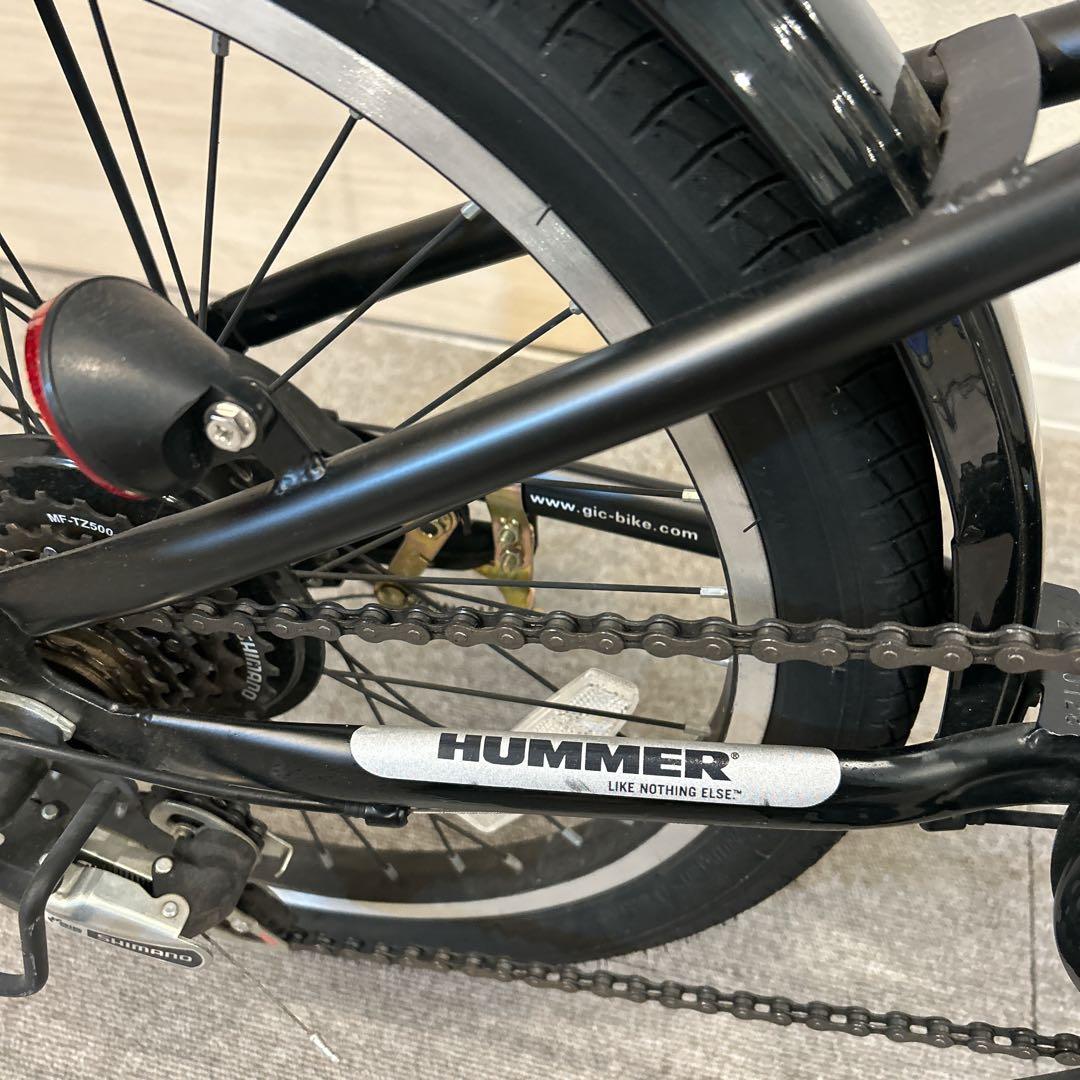 怪盗KID　HUMMER 折りたたみ自転車 ブラック