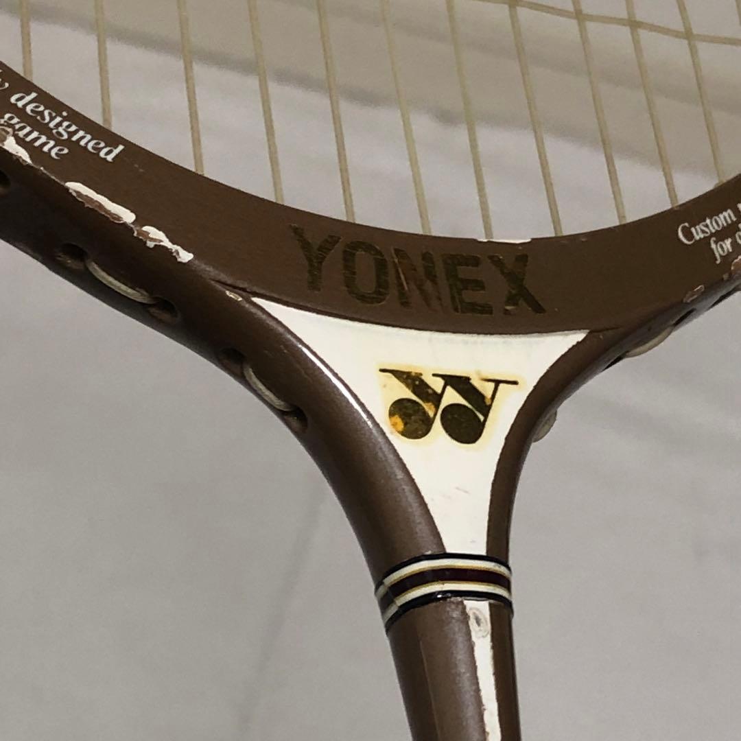 送料込★良品★ビンテージ バドミントンラケット YONEX KAWASAKI