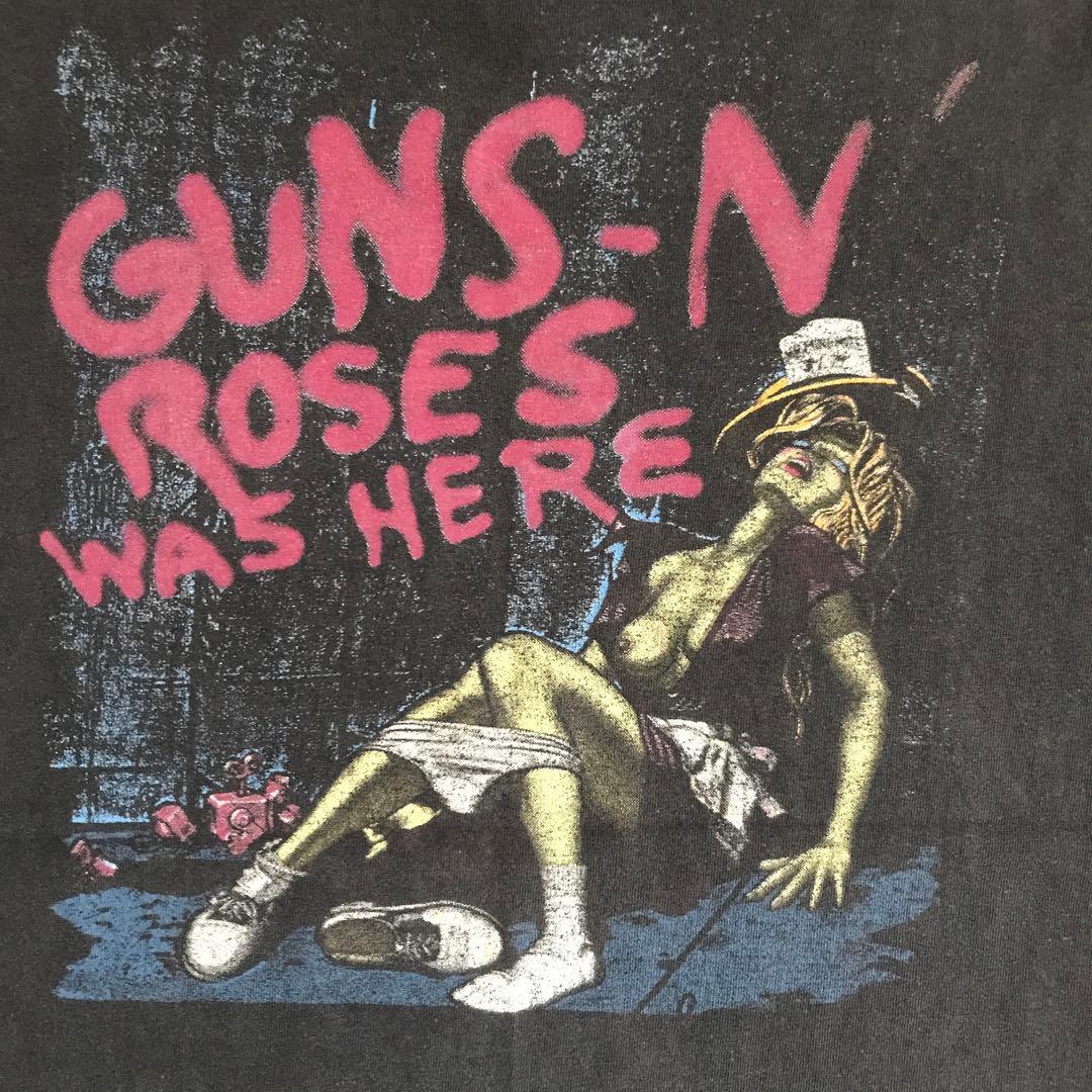 激レア 発禁 ガンズアンドローゼズ Guns N' Roses 1987年製