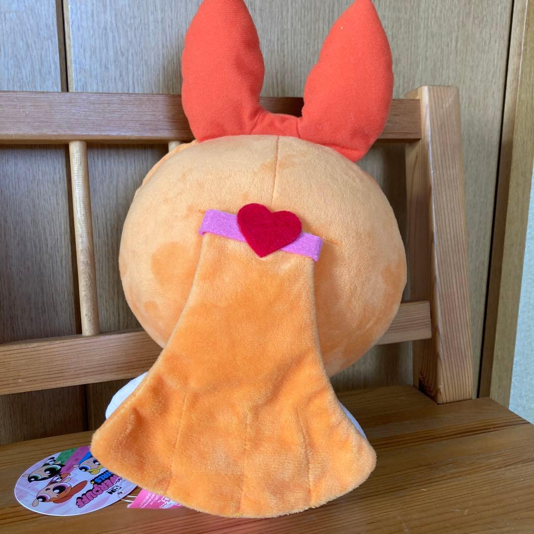 パワーパフガールズ、超激レアバブルスフィギア、ブロッサムぬいぐるみ2種類セット