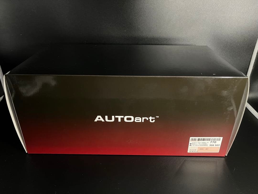 オートアート1/18トヨタTS040 HYBRID ル・マン24時間耐久2014