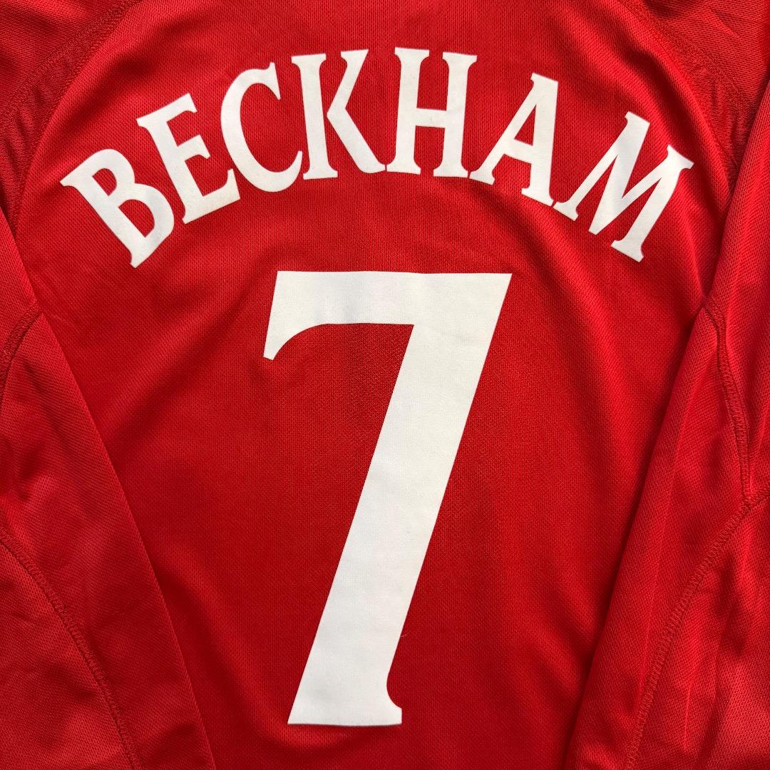 【新品未使用】ベッカム 2002 イングランド代表 日韓W杯 ユニフォーム