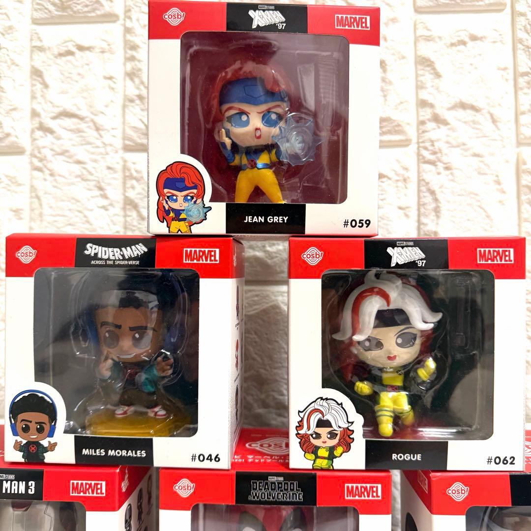 コスビ　マーベル・コレクション　デッドプール　アイアンマン　フィギュアまとめ売り