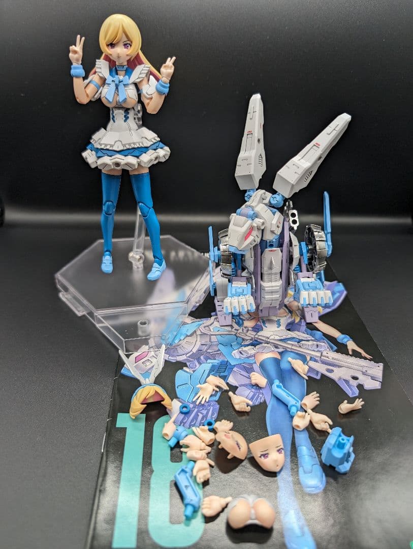 トムトム全塗装完成品メガミデバイスカオスアンドプリティアリス+九尾