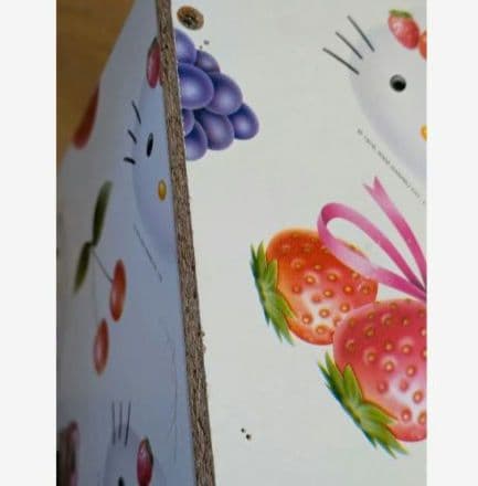 激レア！ハローキティ　フリーボックス　フルーツ柄　2002年 　サンリオ