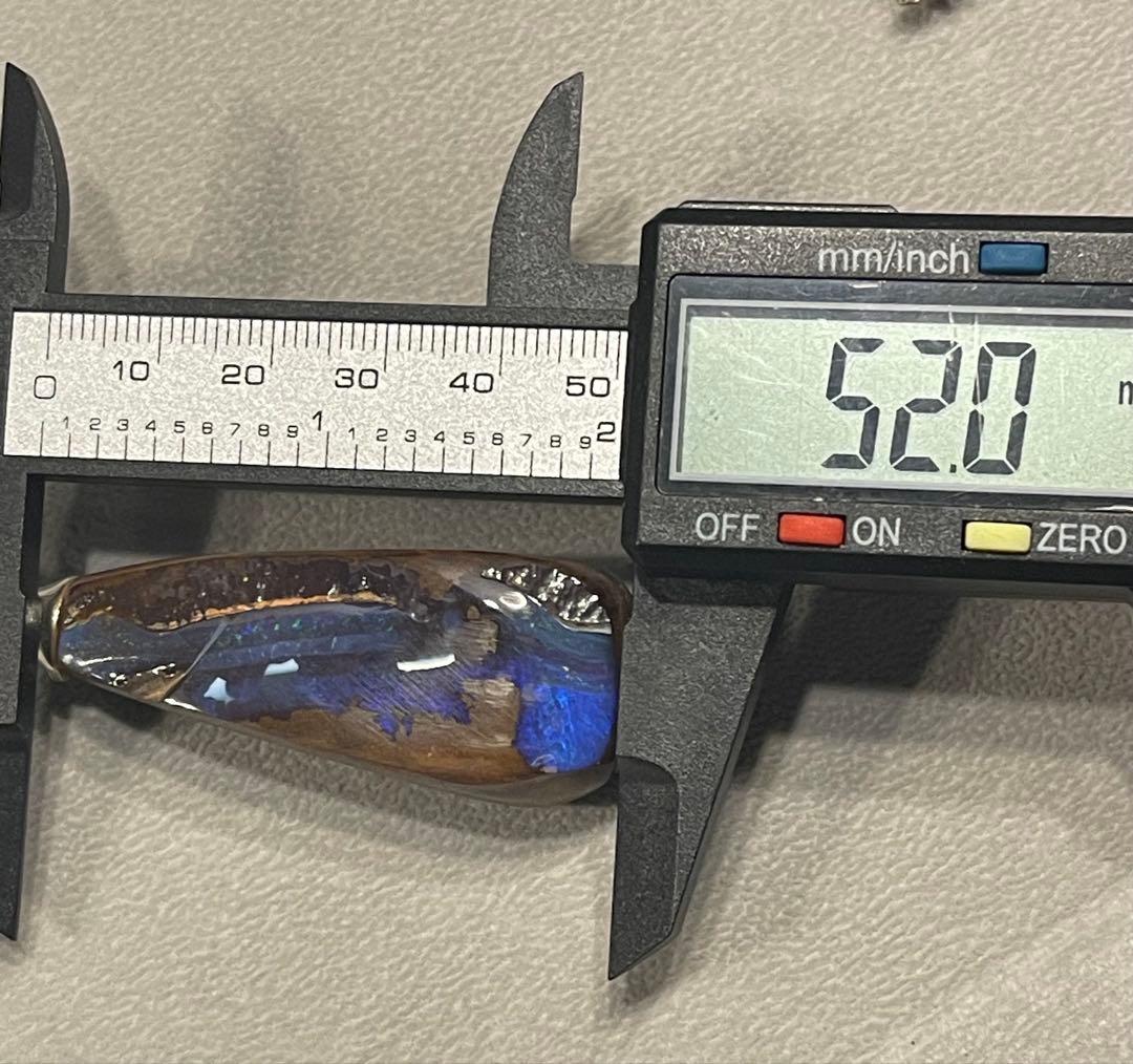 ビンテージ ボルダーオパール ペーパーナイフ レターオープナー OPAL