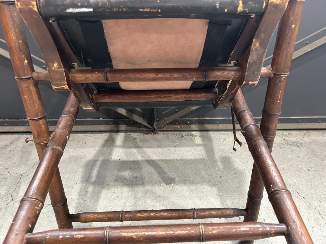 Vintage Folding Chair / フォールディングチェア｜レザー