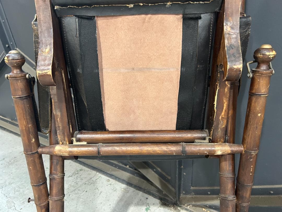 Vintage Folding Chair / フォールディングチェア｜レザー