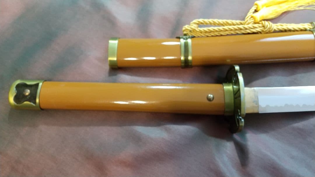 ☆格安☆【金属刀身】髭切 模造刀 武具 日本刀 刀剣乱舞 コスプレ 模擬刀 刀剣