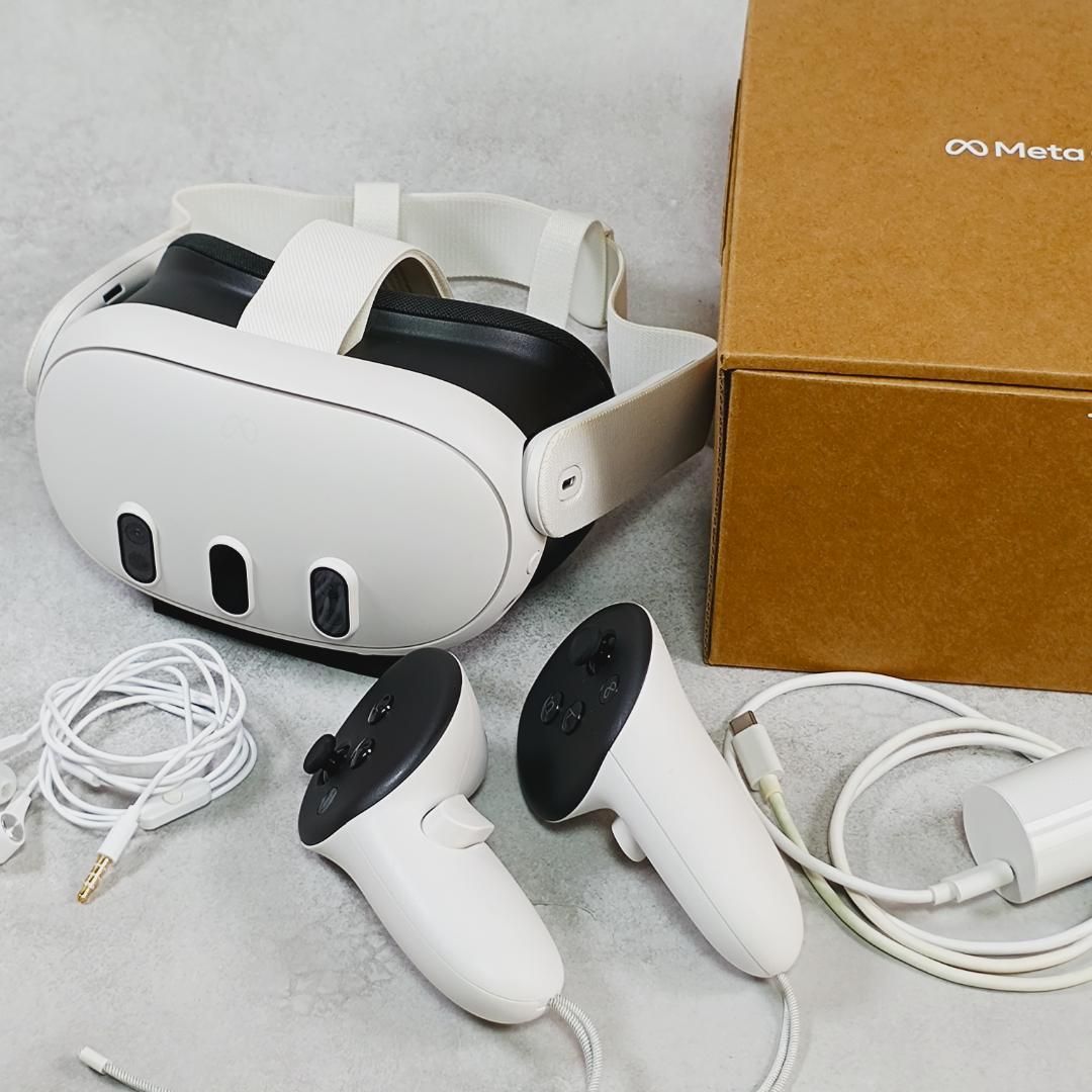 【美品】 Quest 3 128GB VRヘッドセット 本体セット