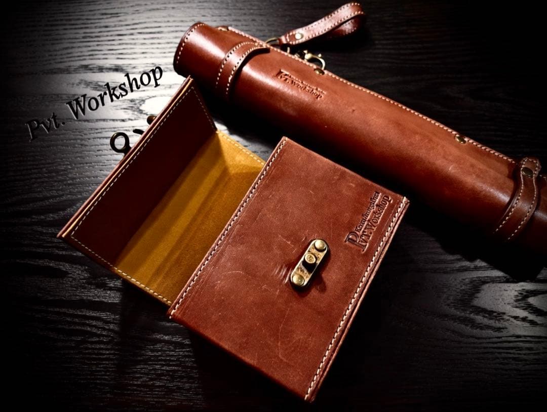 月末SALE！Pvt.Workshop 極CL本革　デッキケース　プレマ