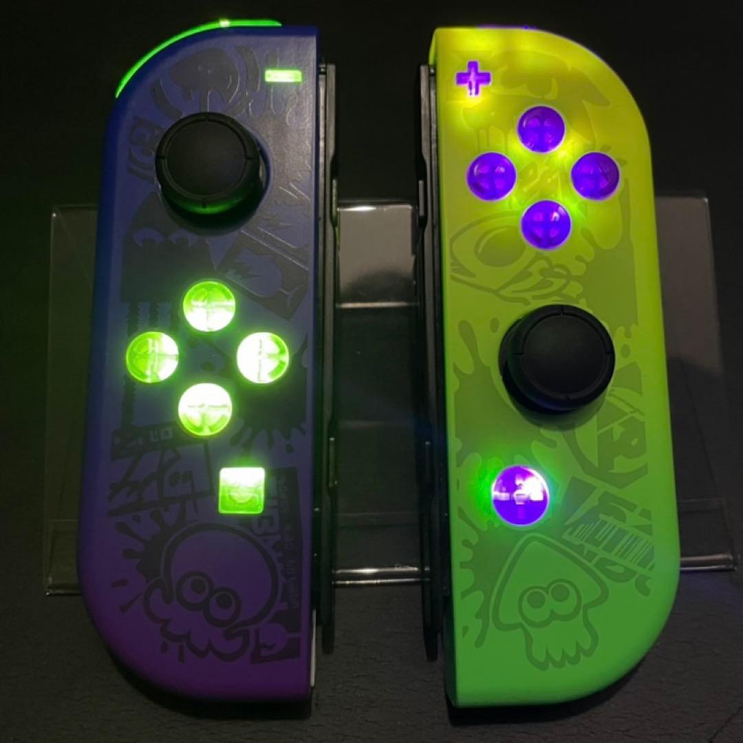 ジョイコン　カスタムオーダー　ＬＥＤ仕様など☆