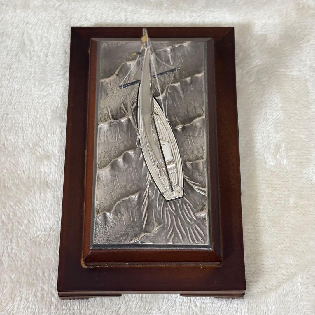 ヨット 置物 関武比古 SEKI STERLING 960 刻印 銀製 シルバー