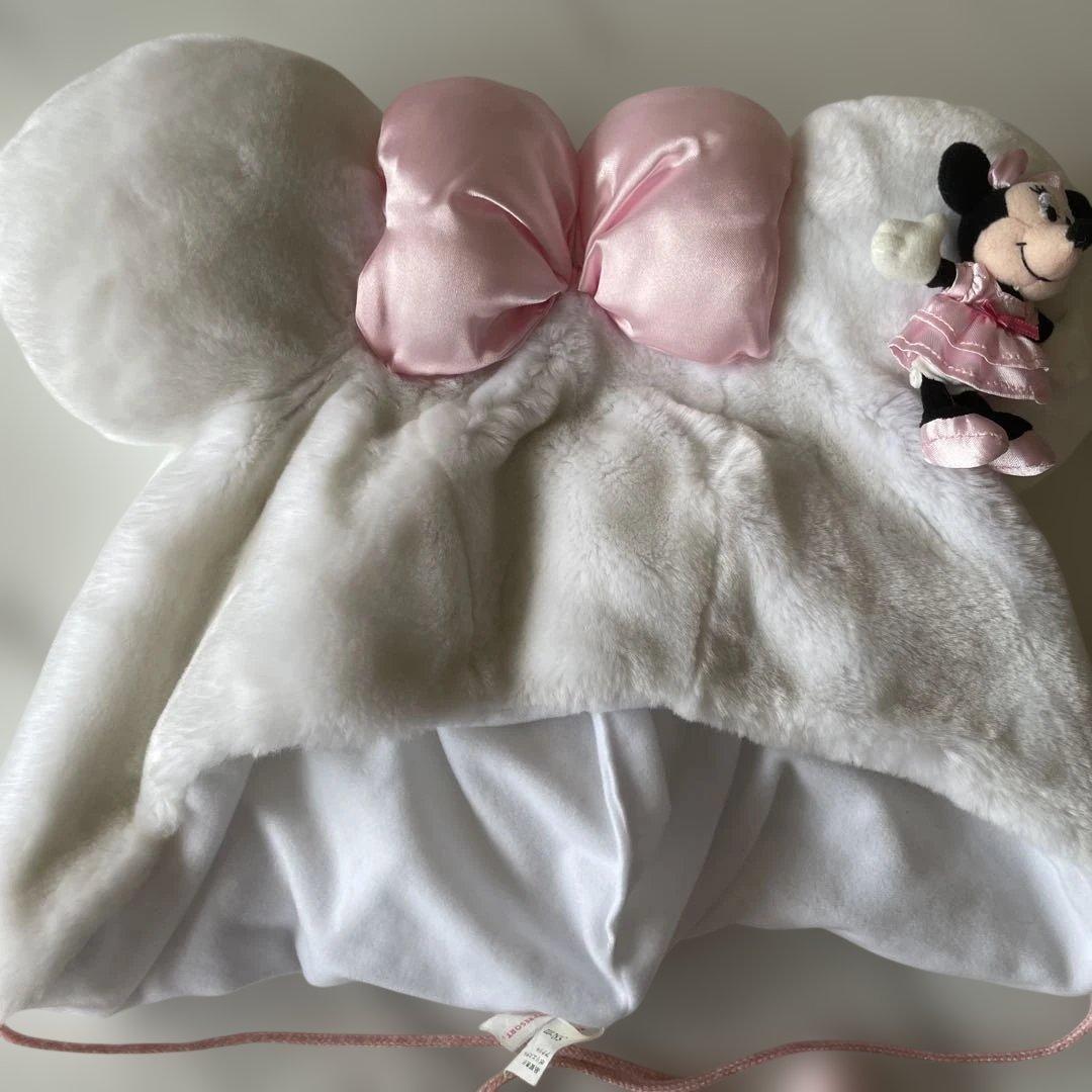 ディズニー ミニー ファンキャップ 白 セット売り レア 廃盤