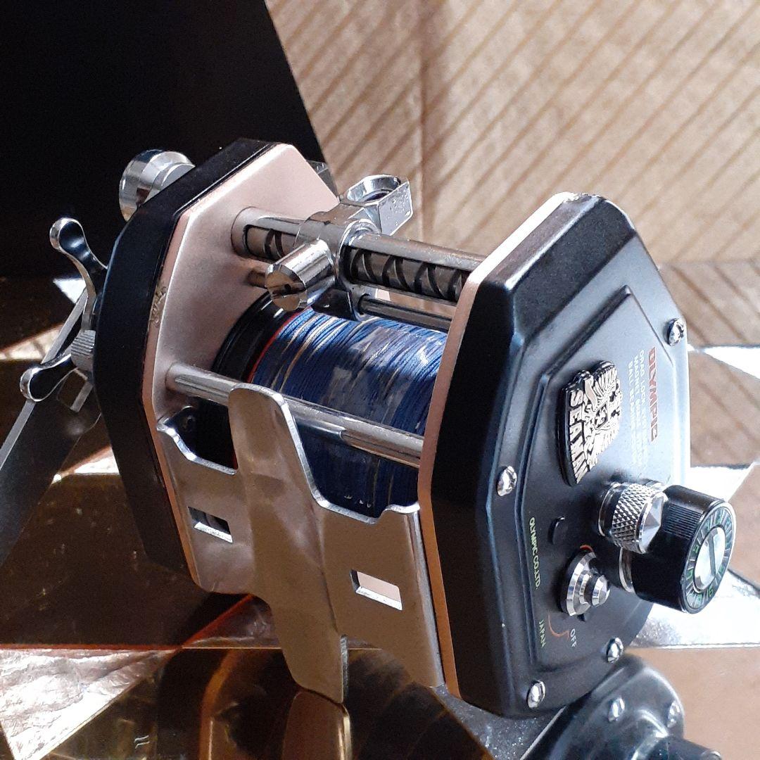 オリムピックSEAMAN GX4000 ベイトリール オールドリール 船用 美品