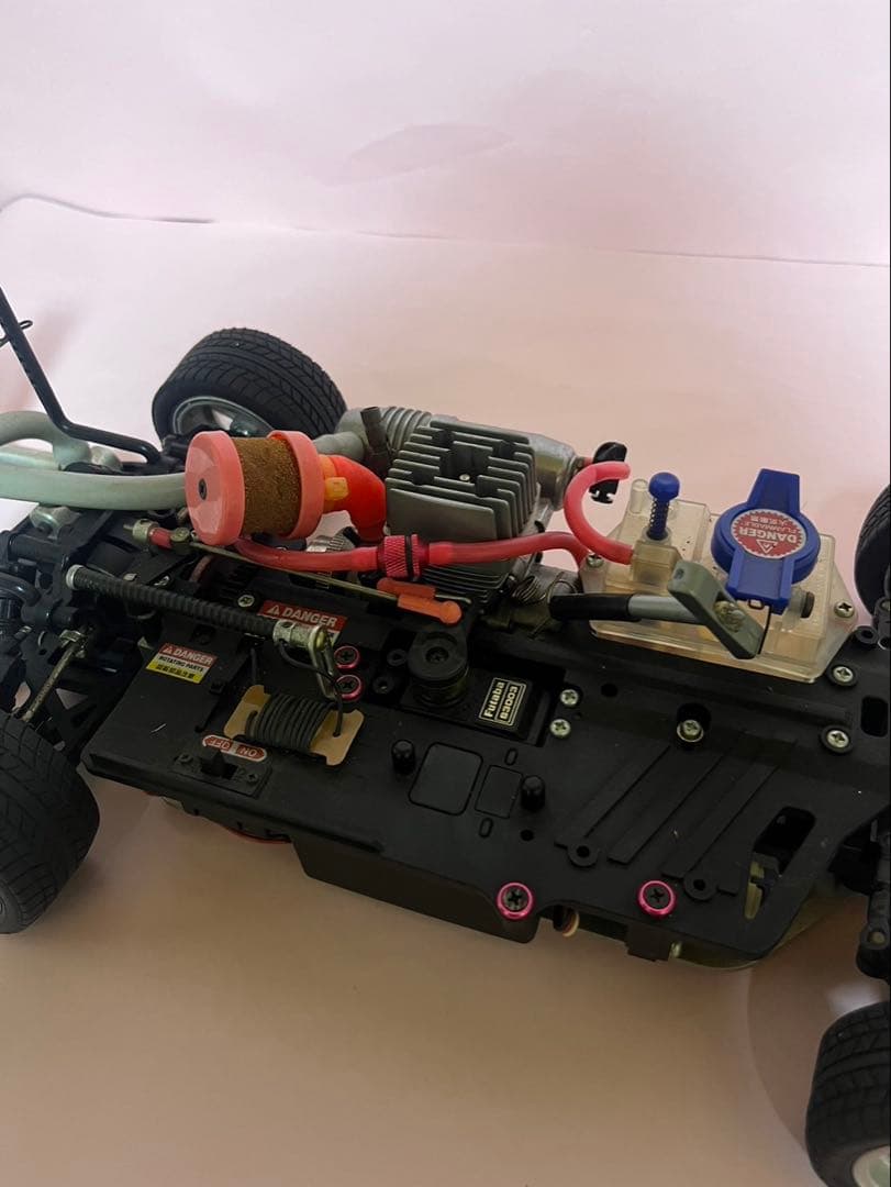 【値下げしました】 エンジンラジコンタミヤTG10セルシオタケヤリ仕様プロポ付き