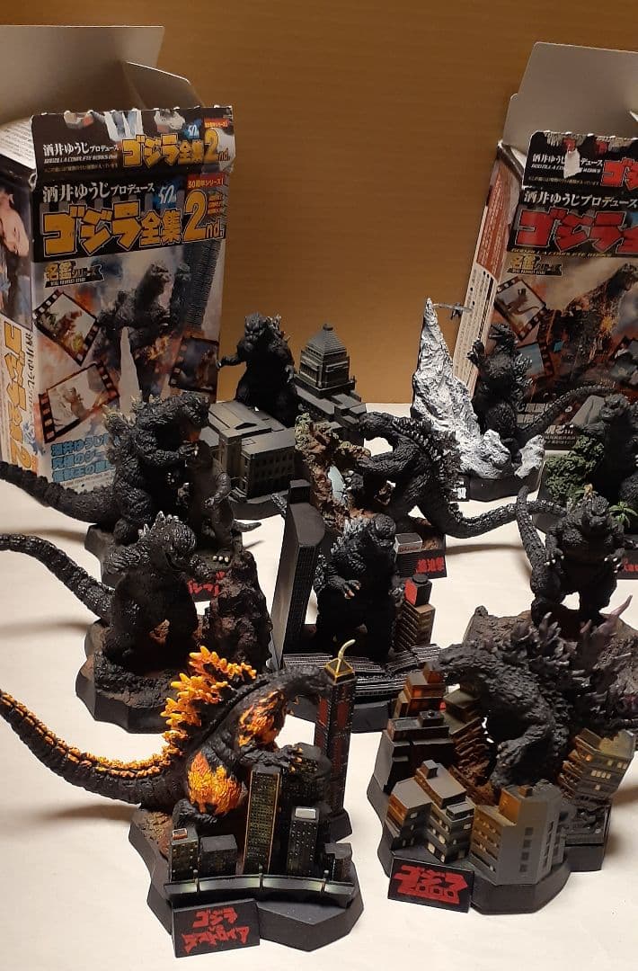 酒井ゆうじプロデュース ゴジラ全集 全作品コンプリート&HGシリーズまとめ売り