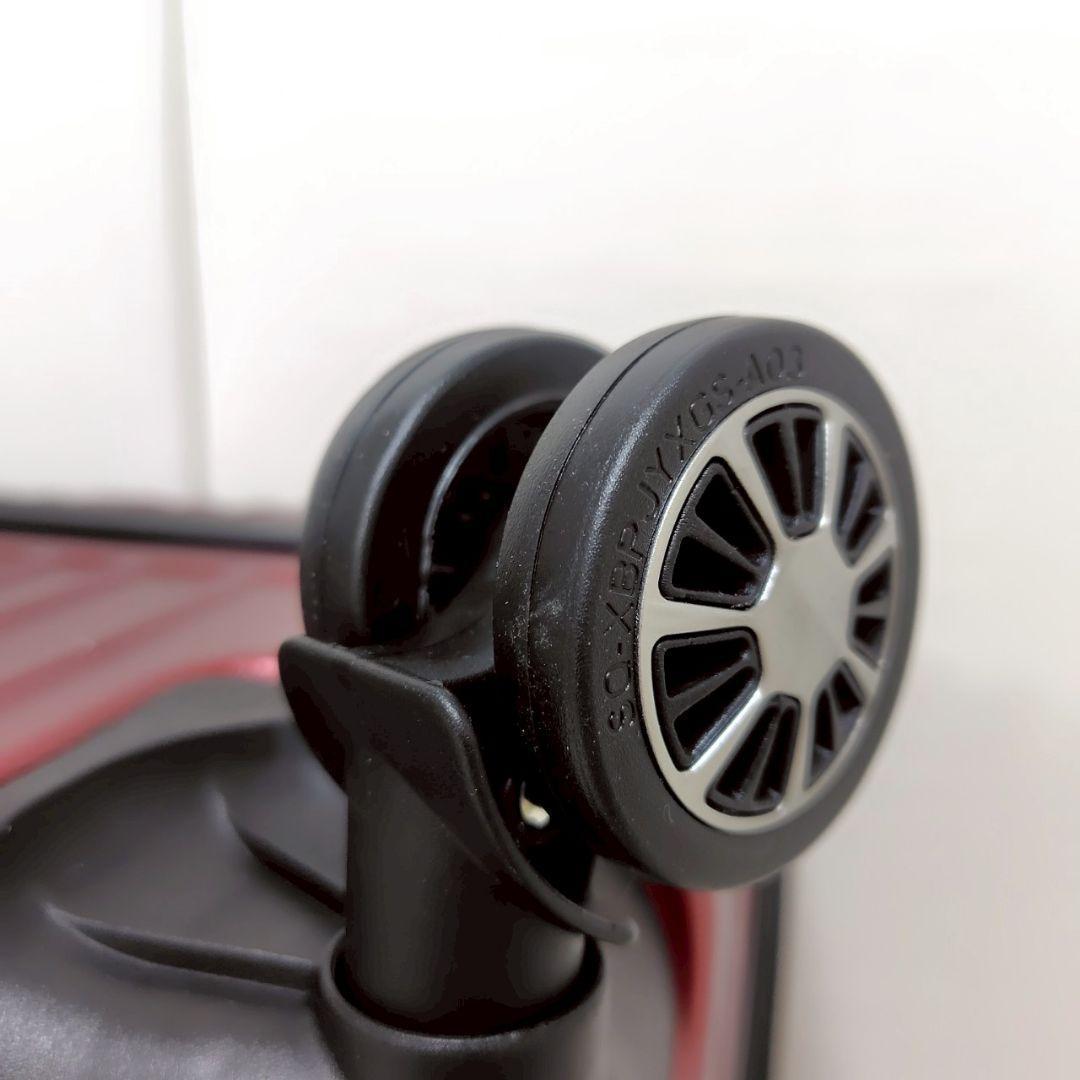 スーツケース キャリーバッグ キャリーケース 超軽量 Lサイズ　赤