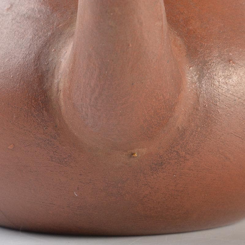 中国　孟臣製　紫砂　朱泥　急須　茶壷　V　R7392