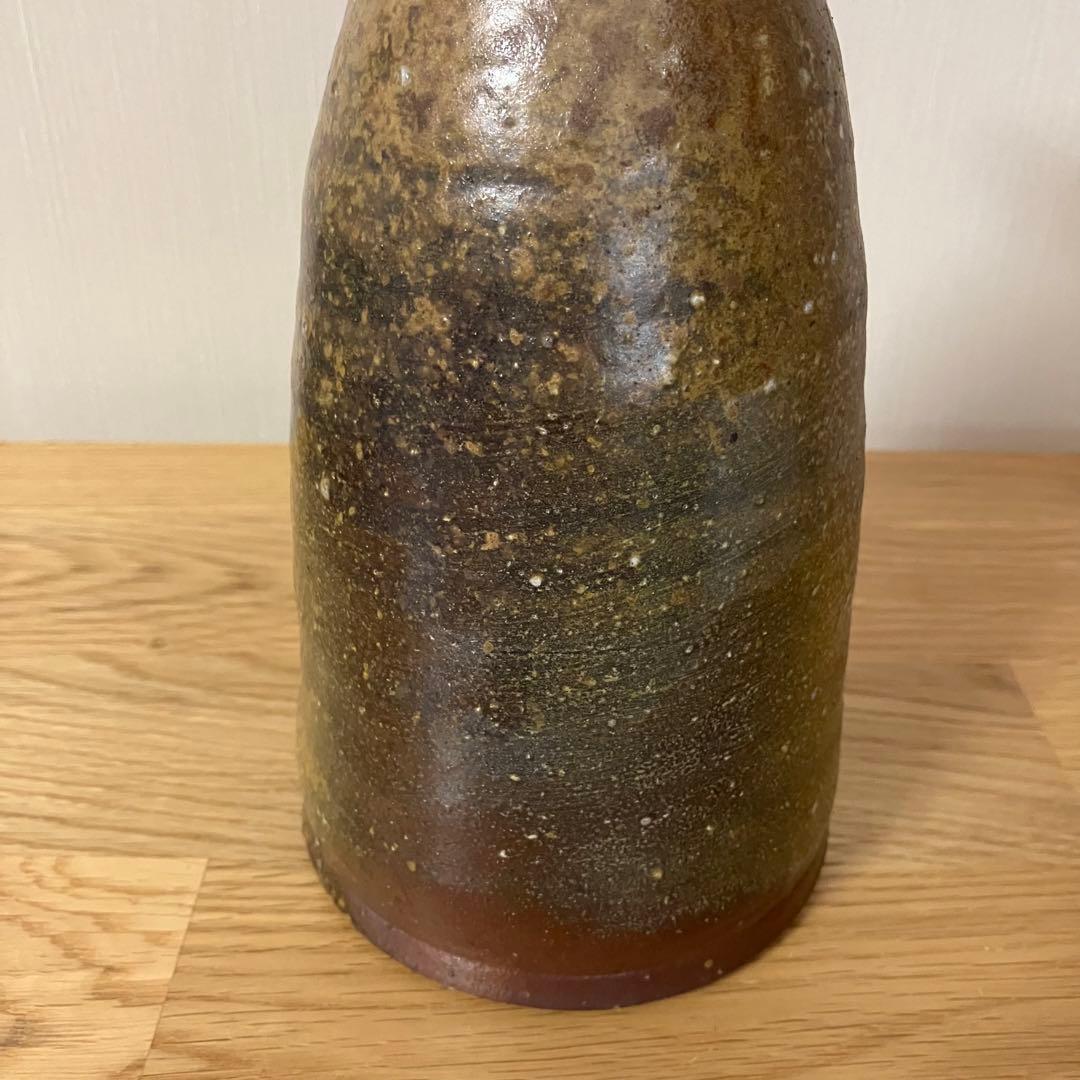 備前焼　人気実力作家　大森輝彦　師：二代大饗仁堂　舟徳利