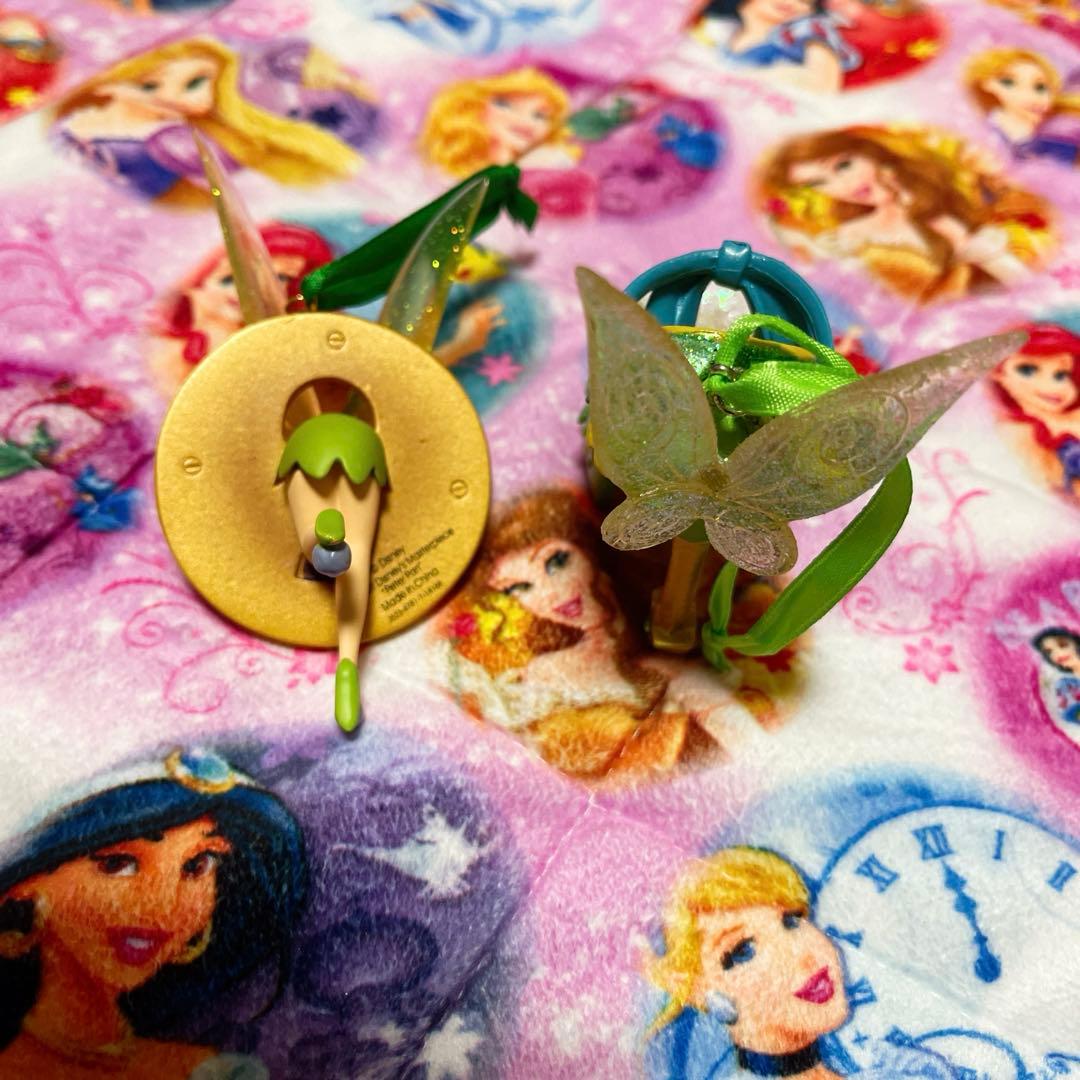 ディズニー ティンカーベルまとめ売り オーナメント スノードーム リングピロー